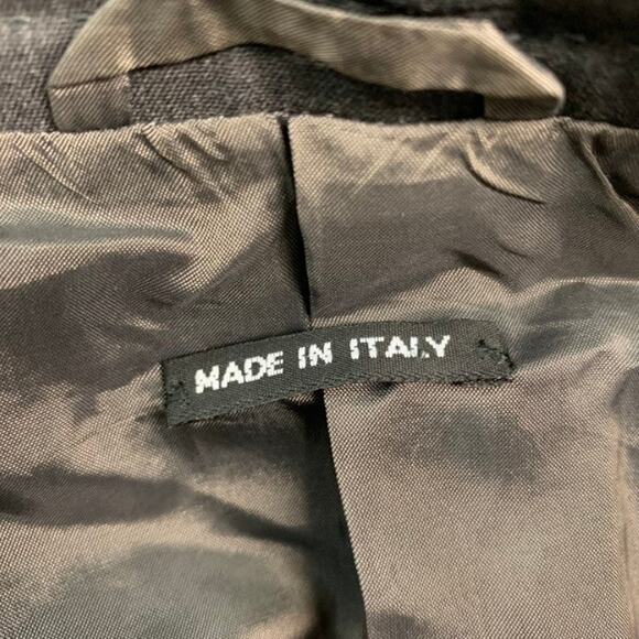 GIORGIO ARMANI Size 40 Grey Wool Spandex Single Button Sport Coat - Picture 4 of 6